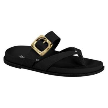 Imagem de Sandalia Papete Feminina Beira Rio Confortavel Leve Macia Ref: 8578.101-Feminino