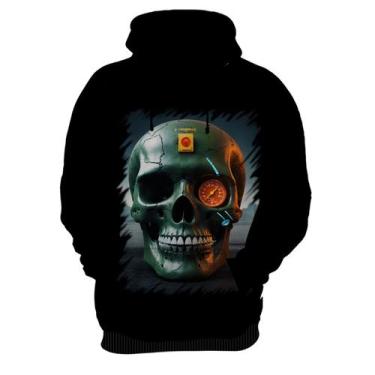 Imagem de Blusa de Frio Caveira Militar Logo Guerra 2 - Kasubeck Store®, GG