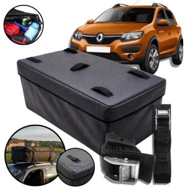 Imagem de Bolsa Maleiro Teto 180L Impermeável+Cinta Sandero Stepway - BR18