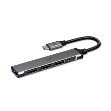 Imagem de Hub Adaptador Get USB-C 5 em 1 com USB-C, USB 3.0 e USB 2.0