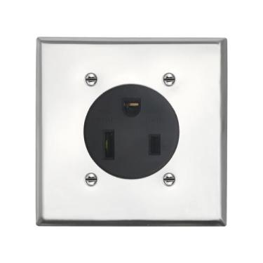 Imagem de Tomada elétrica EDYCARX Nema 6-50r 50A 250V Montagem embutida