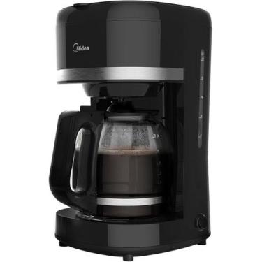 Imagem de Cafeteira Elétrica Preta 1,5L Midea CMM15P1 127V, 110V