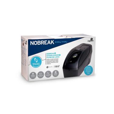 Imagem de Nobreak 1400Va Tri/115V Ragtech Gt Cbu-Ti Black 20New4154