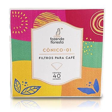 Imagem de FILTRO DE PAPEL COM 40 UNID nº 01 - CAFÉ FAZENDA FLORESTA