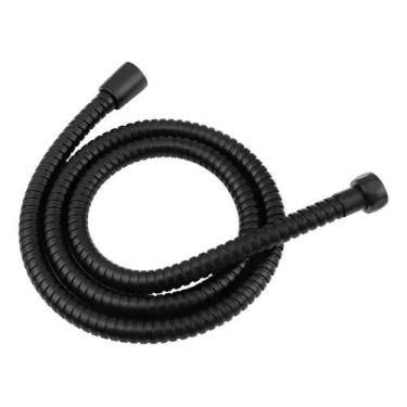 Imagem de Engate Flexível Mangueira Ducha Higiênica Black - 1,20m - DI CASA META