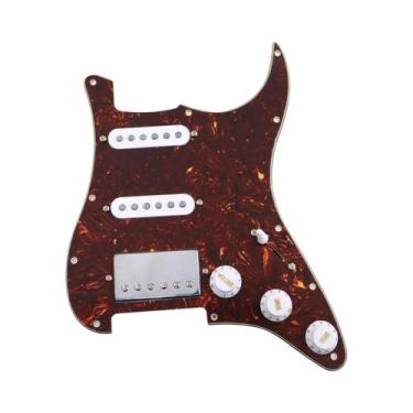 Imagem de Conjunto De Captadores Pré-Cablados Para Guitarra Elétrica Alnico5 HSS