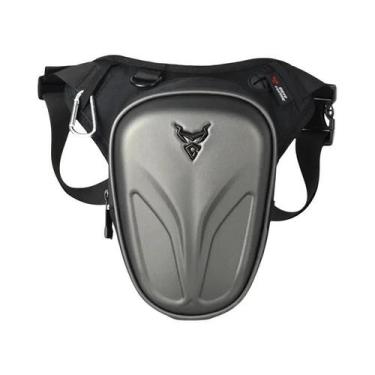 Imagem de Bolsa De Cintura Impermeável Para Motocicleta, Pochete Lateral De Pern