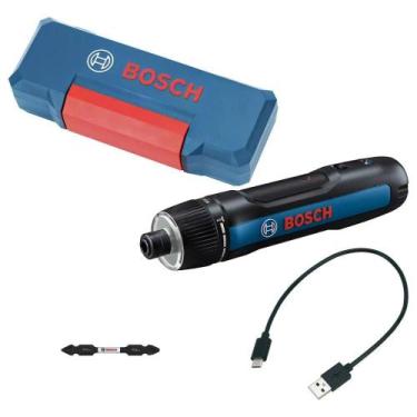 Imagem de Parafusadeira 3,6V 360 RPM Bivolt com Bit e Estojo GO 3 BOSCH, 3,6V