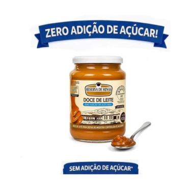 Imagem de Doce de Leite Reserva de Minas 630g DIet Zero Açúcar Original De Minas
