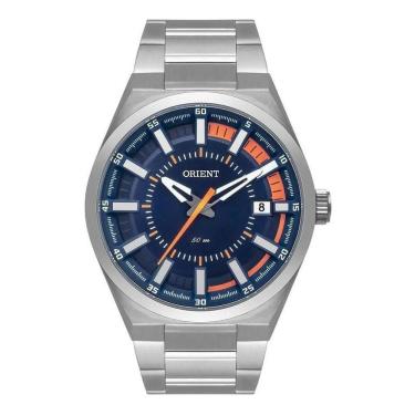 Imagem de Relógio Orient Masculino Prata Mbss1409 G1Sx - Garantia