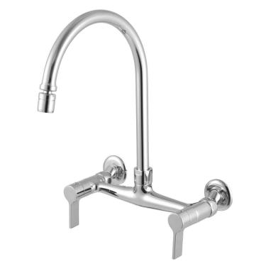 Imagem de Misturador para Cozinha Parede 3003 Atria Meber Metais Cromado