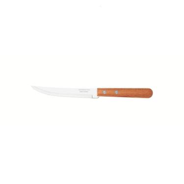 Imagem de Conjunto de Facas para Churrasco Tramontina Dynamic com Lâminas em Aço Inox e Cabos de Madeira Natural 3 Peças Tramontina