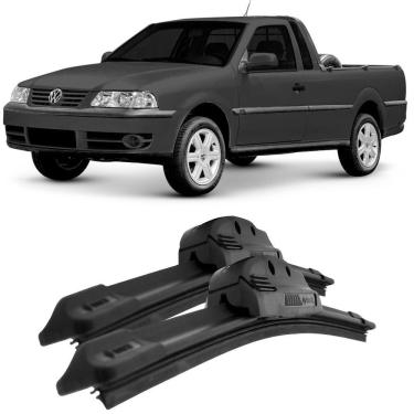 Imagem de Par Palhetas Limpador Parabrisa Strada Aerofit 23  16