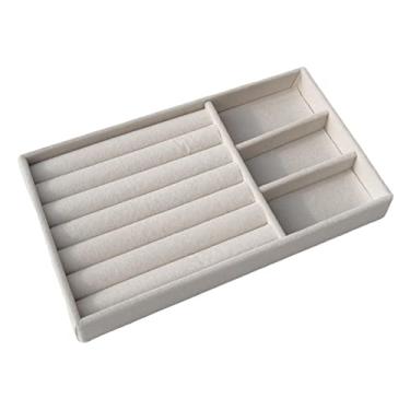 Imagem de Bandeja de joias empilhável organizador recipiente mostruário suporte de exibição de pulseira para brincos, Estilize um