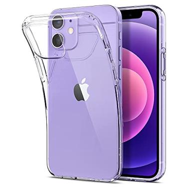 Imagem de Spigen Capa Liquid Crystal projetada para iPhone iPhone 12 Mini (2020) - Transparente