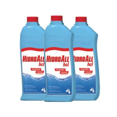Imagem de Algicida Choque HCL Hidroall 1L