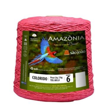 Imagem de Barbante Amazonia 2kg Fio 6 Crochê Tricô