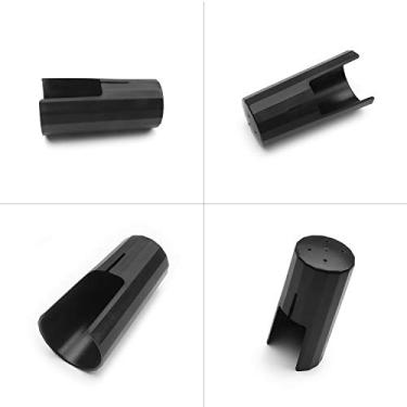 Imagem de SIMBAE Boquilha Para Saxofone Alto Bocal para saxofone alto Sax Ligadura de couro PU para substituição de acessórios de saxofone