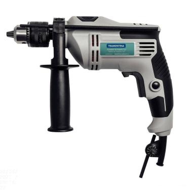 Imagem de Furadeira De Impacto 500 W 1/2" 220 V Com Empunhadura Auxiliar Velocidade Variável...