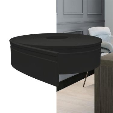 Imagem de Rodapé Eva Autocolante 10cm Rp16 Preto 5 Metros Meurodapé