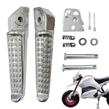 Imagem de Shakven Footpeg traseiro, pedais para veículos elétricos, Pedais de bicicleta elétrica Suportes para veículos, Apoios de pés antiderrapantes para motocicleta para carro elétrico