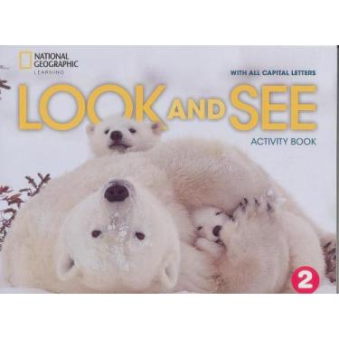 Imagem de Look And See 2 - Activity Book - All Caps - National Geographic Learni