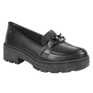 Imagem de Mocassim Mississipi Tratorado Corrente Sapato Feminino Q8582-Feminino