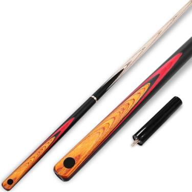 Imagem de CQBXRD Bastão de sinuca de bilhar, bastões de mesa de bilhar para homens e mulheres, tacos de sinuca de madeira para jogadores profissionais de bilhar (tacos de sinuca)