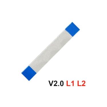 Imagem de Pelicula flat L1 E L2 controle PS5 DualSense V2.0 - modelo do controle CUH-ZCT2"""""