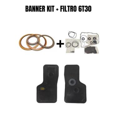Imagem de Banner kit com filtro do câmbio automático 6t30 - TRANSNATION