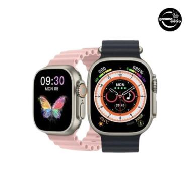 Imagem de Smartwatch Hw68 Series 8 Ultra Mini 41mm Nfc infantil ou pulso fino di