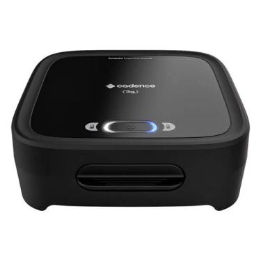 Imagem de Grill Sanduicheira Misteira Elétrica Antiaderente Cadence, Preto, 110V