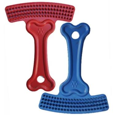 Imagem de Escova Rastelo Pente Plástico Para Tirar Pelo Cachorro Gato - 2D PET, 