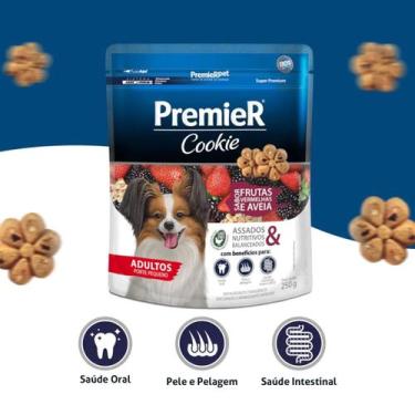 Imagem de PremieR Cookie Cães Adultos Porte Pequeno Frutas Vermelhas e Aveia