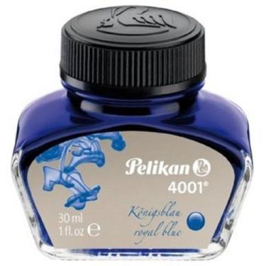Imagem de Tinta Para Caneta Tinteiro Azul Royal Pelikan 4001 30ml, Azul