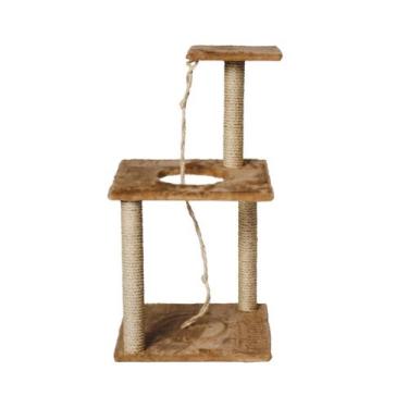 Imagem de Arranhador Gatos 3 Bases Grande Premium Brinquedo para Gatos - Le Peti