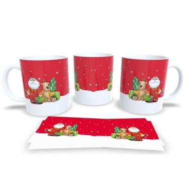 Imagem de Canecas de Porcelana Personalizadas 6 - Estampa Sublimada, Mod.88