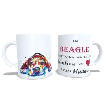 Imagem de Canecas Personalizadas Coleção Cães de Raças  - Estampa Sublimada, Bea