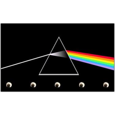 Imagem de Porta Chaves Bandas Pink Floyd The Dark Side of the Moon Rock Casa Esc