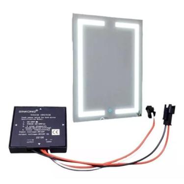 Imagem de Interruptor De Espelho De Banheiro Touch 12v 3a - bmc leds