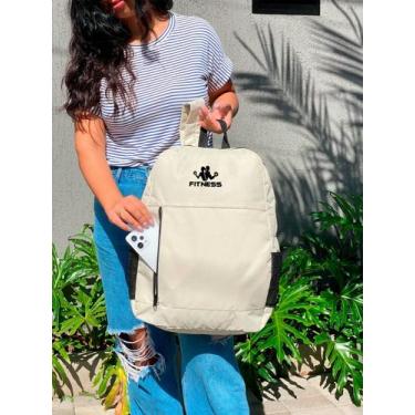 Imagem de Mochila Nylon Bolso Vertical CASAL FITNESS Estampada Personalizada Res