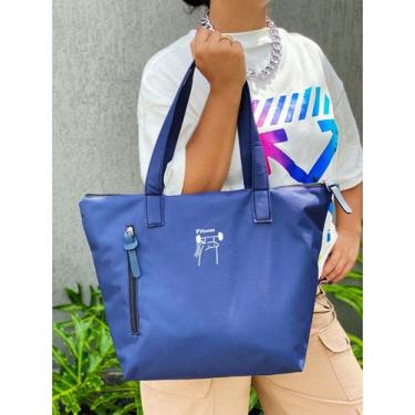 Imagem de Bolsa Shopper Nylon FITNESS de Ombro Clean Esportiva Academia Bags Gym
