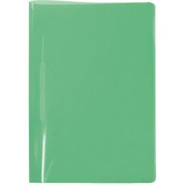 Imagem de Pasta Grampo Trilho Plástica Ofício Verde - Pacote com 10 Unidades - D