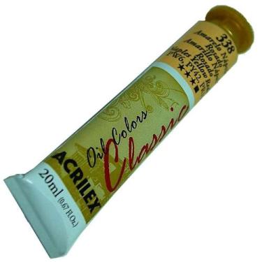 Imagem de Tinta Óleo Acrilex Amarelo Nápoles Rosado 20ML