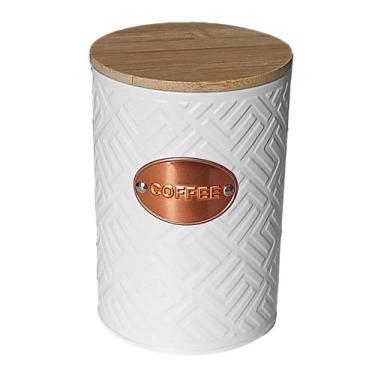 Imagem de Lata Hermética Porta Café Coffee Tampa De Bambu Multiuso - Paramount P
