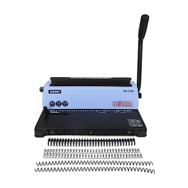 Imagem de Máquina de encadernação Rayson TD-132, 10 folhas/encadernação 120 folhas com estrutura de metal resistente