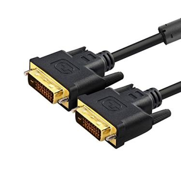 Imagem de Conector de cabo de vídeo AxGear DVI para DVI-D Dual Link M/M 1,8 m 6ft