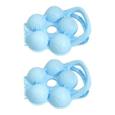 Imagem de menolana Fabricante de bolas de neve Brinquedos de areia de praia Brinquedo de brincar 5 Bolas de neve Clipe de bola de neve Brinquedos de praia para crianças