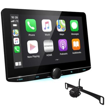 Imagem de KENWOOD Receptor multimídia digital Excelon Reference DMX1057XR de 10,1 polegadas | Receptor estéreo para carro | Com Apple CarPlay, Android Auto e câmera de backup HD KENWOOD CMOS-740HDLP