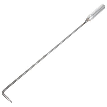 Imagem de GANAZONO Poker de fogo para fogueira lareira pôquer fogueira vara de pôquer acessórios de fogueira para acampamento fogão a lenha uso externo e interno 42 cm